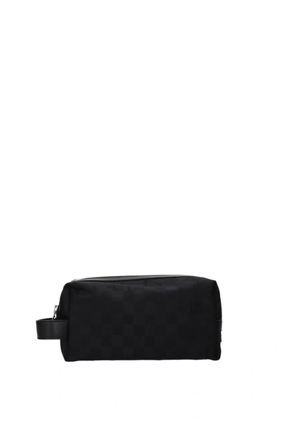 Shop Amiri Beauty Cases Nylon Black