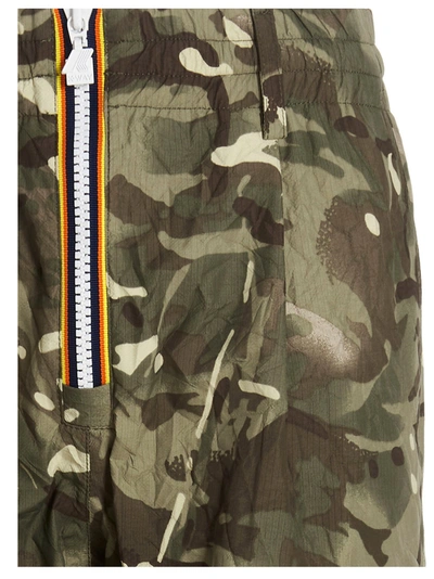 Shop K-way R&d Camouflage Cargo Pants