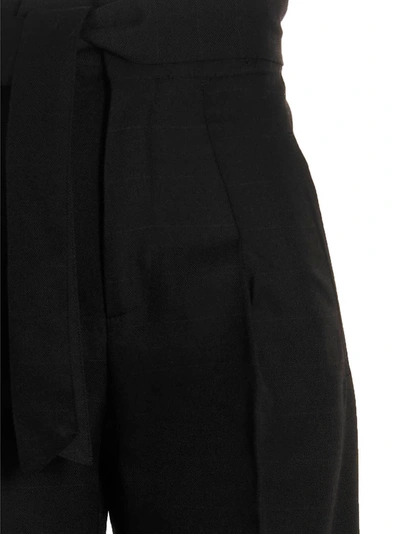 Capasa Black Check Pants