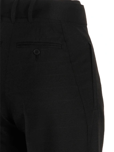 Capasa Black Check Pants