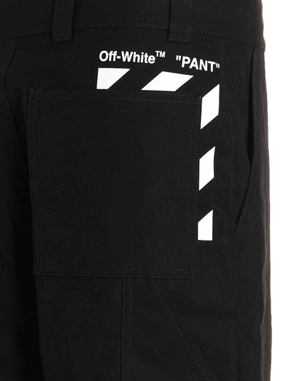 Shop Off-white Diag Pkt Carpenter' Pants