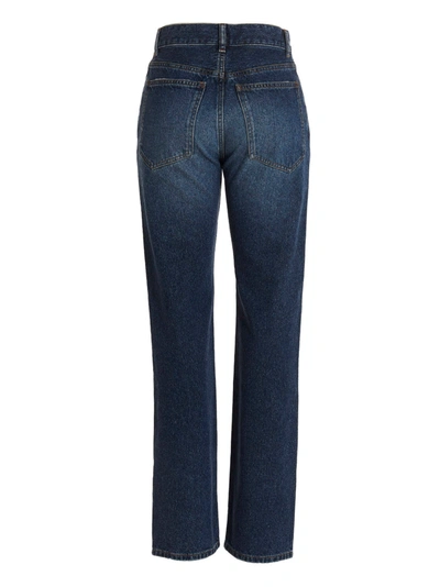 Shop Chloé Embroidered Logo Jeans