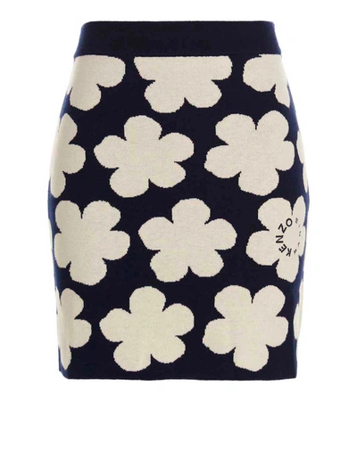 Shop Kenzo Flower Skirt