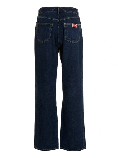 Shop Kenzo Jeans 'darkstone Suisen Relaxed'
