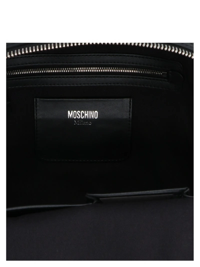 Shop Moschino Logo Backpack