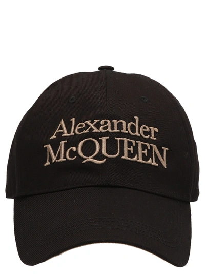 Shop Alexander Mcqueen Logo Cap