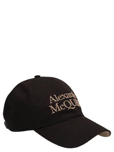 Shop Alexander Mcqueen Logo Cap