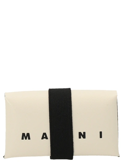 Shop Marni Logo Mini Wallet