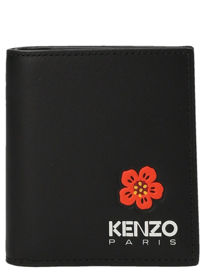 Shop Kenzo Logo Print Wallet