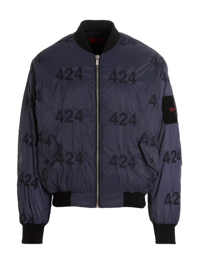 Shop 424 Logo Reversible Bomber Jacket