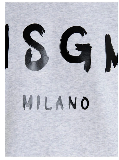 Shop Msgm Logo Sweatshirt