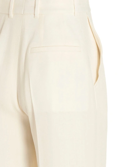Shop Casablanca Pants With Front Pleats