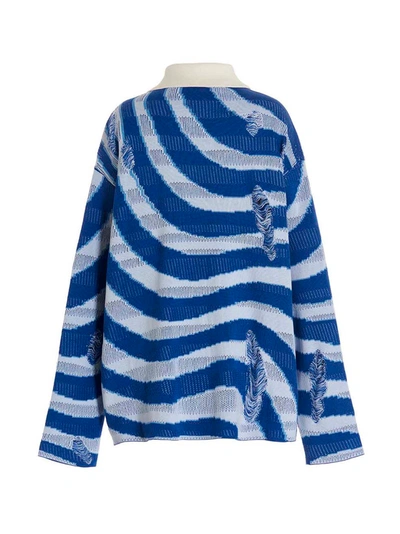 Shop Avril8790 Patch Jacquard Sweater