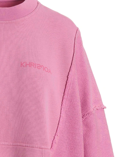 Shop Khrisjoy Patchwork Sweatshirt