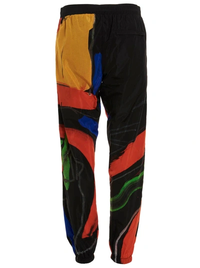 Moschino Abstract Pattern Lightweight Joggers With Elastic Waistband