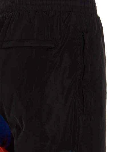 Moschino Abstract Pattern Lightweight Joggers With Elastic Waistband