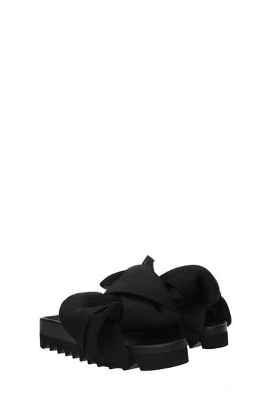 Shop Joshua*s Slippers And Clogs Fabric Black