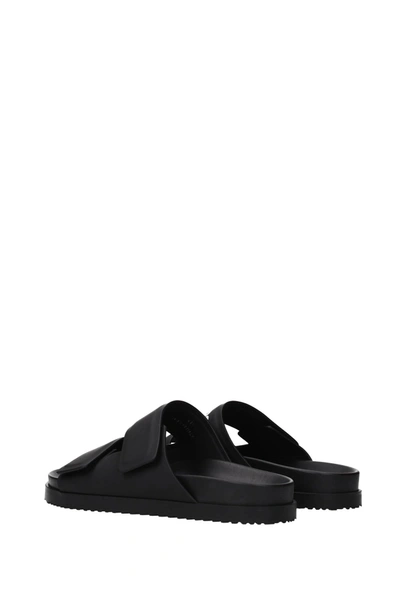Shop Dsquared2 Slippers And Clogs Rubber Black