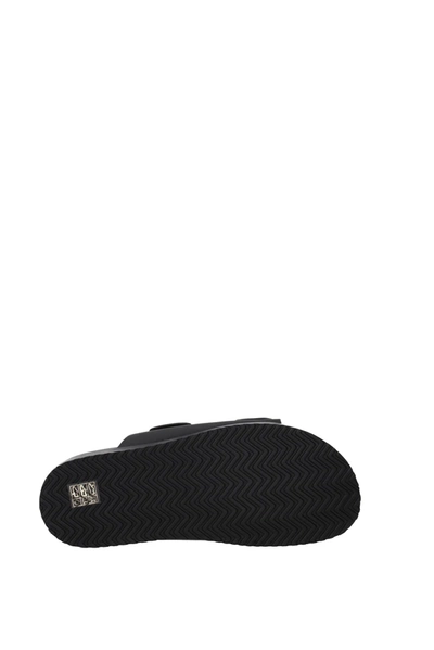 Shop Dsquared2 Slippers And Clogs Rubber Black