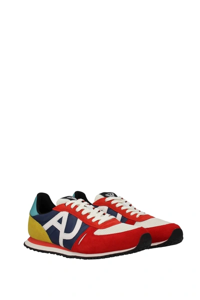 Armani Jeans Sneakers Fabric | ModeSens