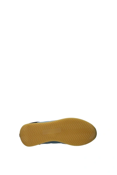 Philippe Model Sneakers Suede Blue Steel Blue