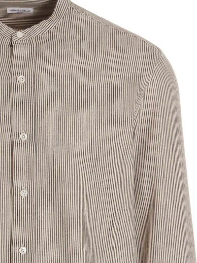 Shop Salvatore Piccolo Striped Shirt