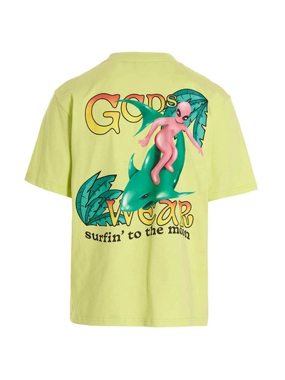 Shop Gcds T-shirt 'surfing Weirdo'