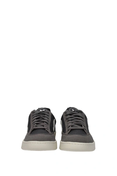 Shop Veja Sneakers V-12 Fabric Graphite In Gray