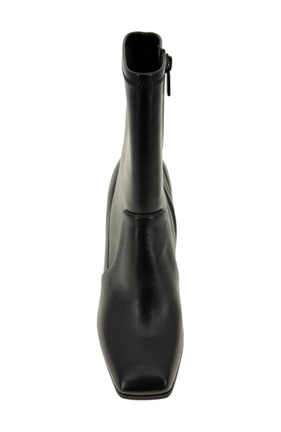 Kenneth Cole New York Jax Stretch Square Toe Boot In Black
