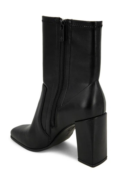 Kenneth Cole New York Jax Stretch Square Toe Boot In Black