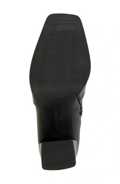 Kenneth Cole New York Jax Stretch Square Toe Boot In Black