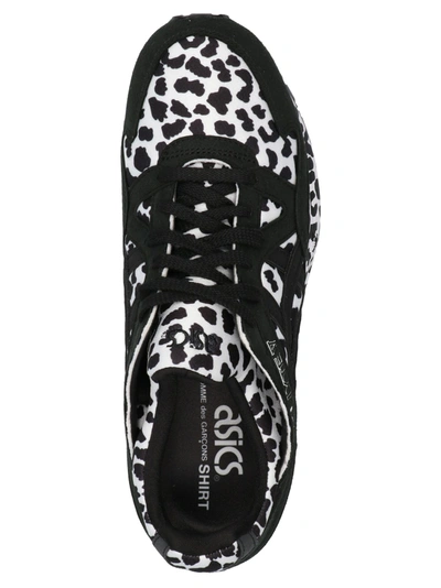Shop Comme Des Garçons Shirt X Asics 'gel Lyte V' Sneakers In White/black