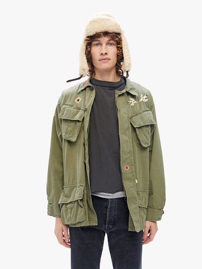 Shop Mother The Ten-hut Jacket World Tour (also In M) In Green