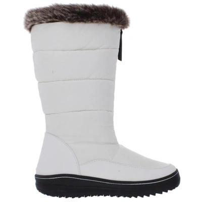 Shop Wanderlust Nordic Womens Below The Knee Faux Fur Lined Winter Boots In Multi