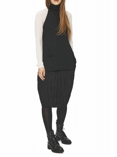 Shop Bitte Kai Rand Crinkle Plissã Skirt In Black