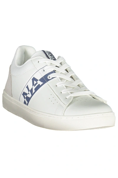 Shop Napapijri Polyester Men's Sneaker In White
