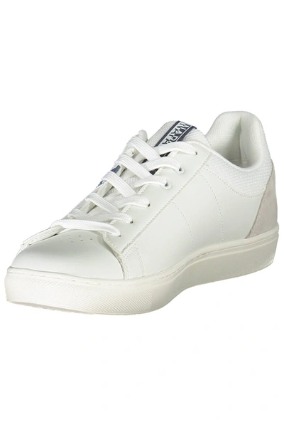Shop Napapijri Polyester Men's Sneaker In White