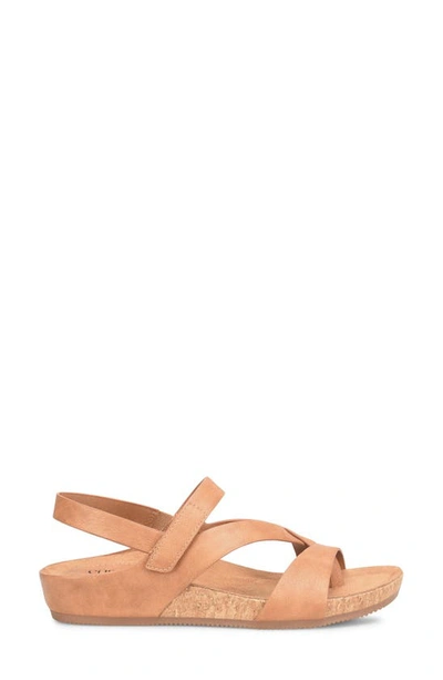 Eurosoft Gianetta Ankle Strap Sandal In Luggage Tan