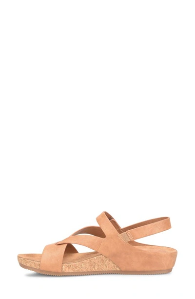 Eurosoft Gianetta Ankle Strap Sandal In Luggage Tan