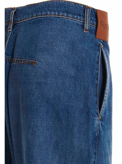 Shop Jw Anderson Jeans 'twisted Workwear' In Blue