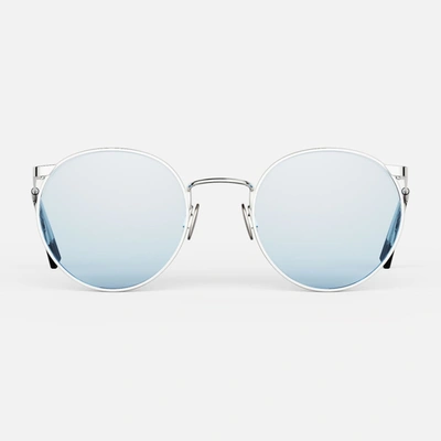 Shop Randolph Engineering Randolph P3 Sunglasses In Skytec™ Blue Hydro
