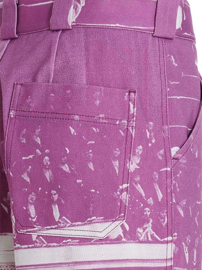 Shop Msftsrep 'work' Jeans In Purple