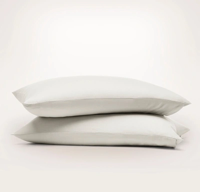 Shop Boll & Branch Organic Linen Pillowcases In Mist
