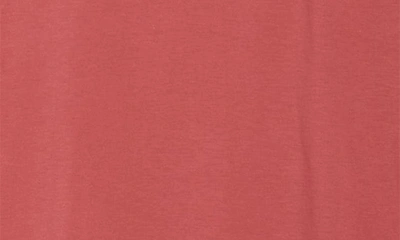 Shop Vince V-neck T-shirt In Rose Hip