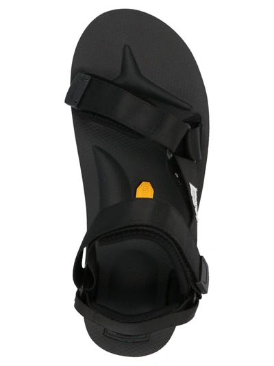 Shop Suicoke 'depa' Sandals In Black