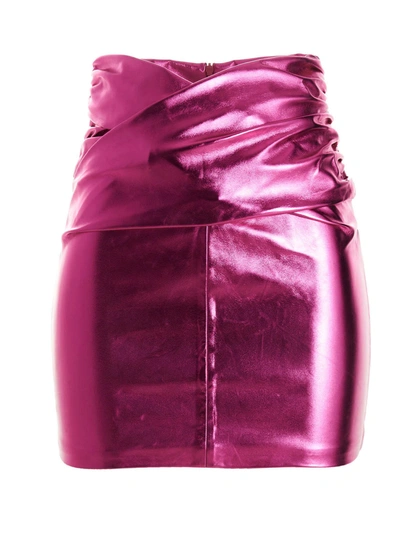 Shop The Andamane 'kelly' Skirt In Fuchsia