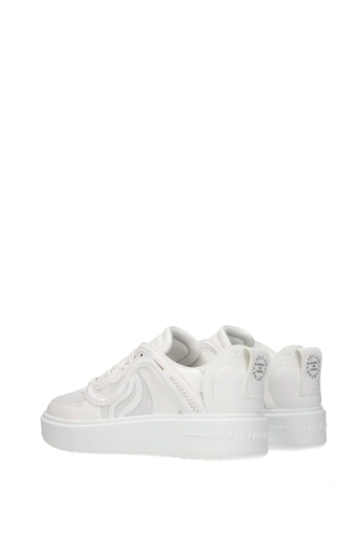 Shop Stella Mccartney Sneakers S Wave 1 Eco Leather White Ice