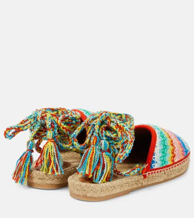 Alanui Over The Rainbow Slip-on Espadrilles In Multicolour