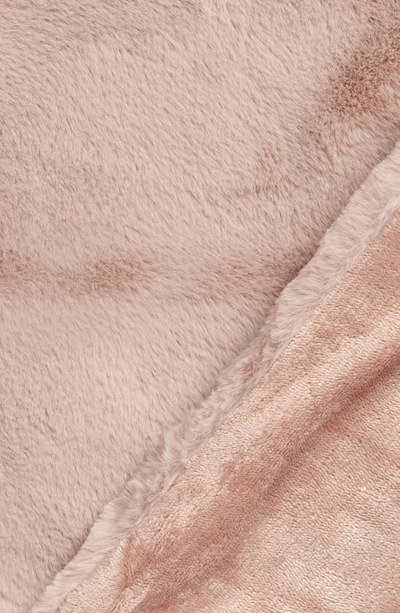 Shop Unhide Lil' Marsh Small Plush Blanket In Rosy Baby