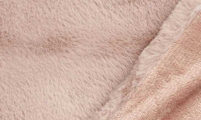 Shop Unhide Lil' Marsh Small Plush Blanket In Rosy Baby